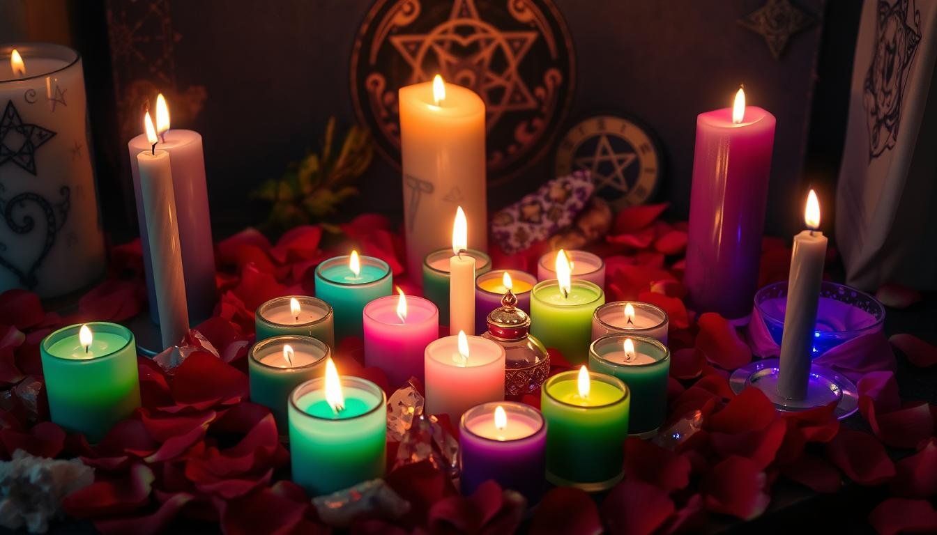 Hechizos con velas para conseguir el amor