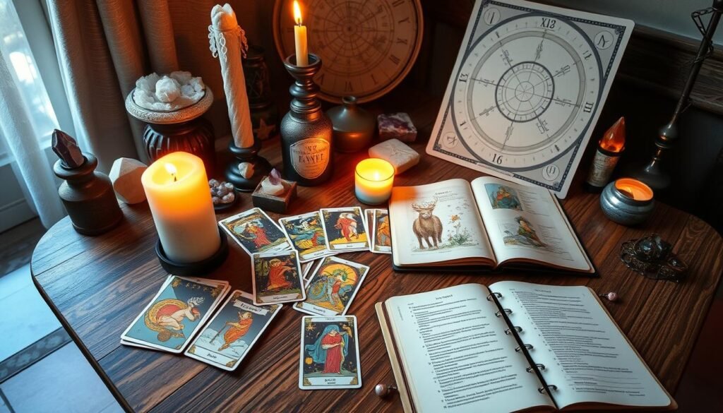 interpretación de tiradas de tarot en casa