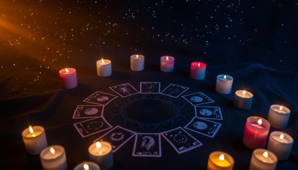 la importancia de las velas en el tarot femenino