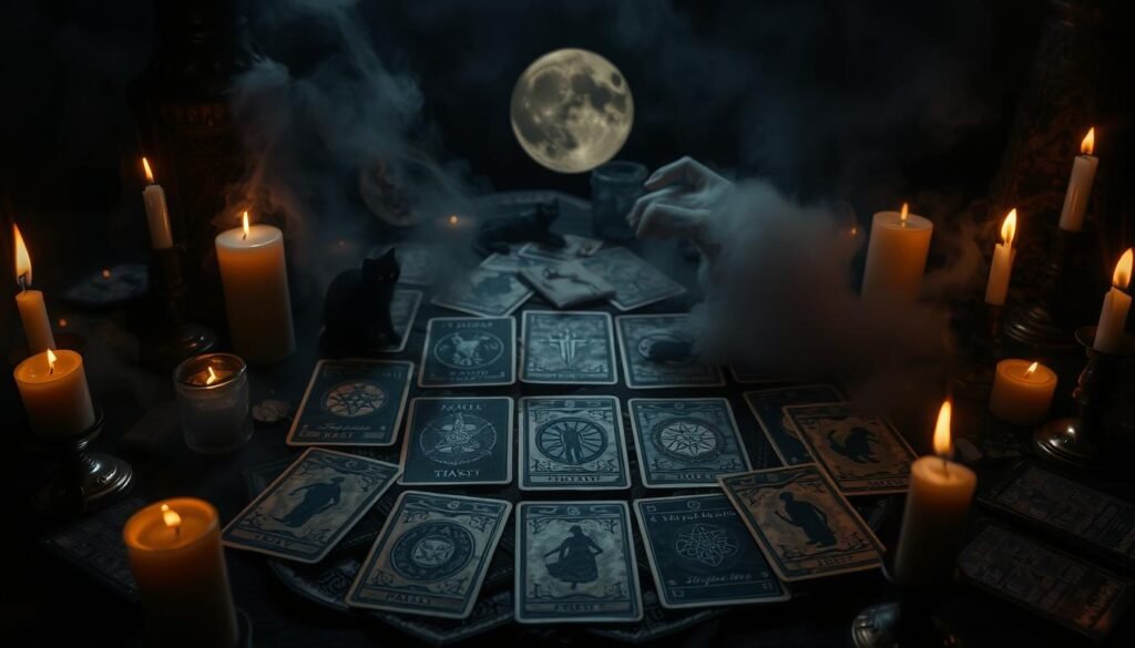 la magia negra en el mundo del tarot