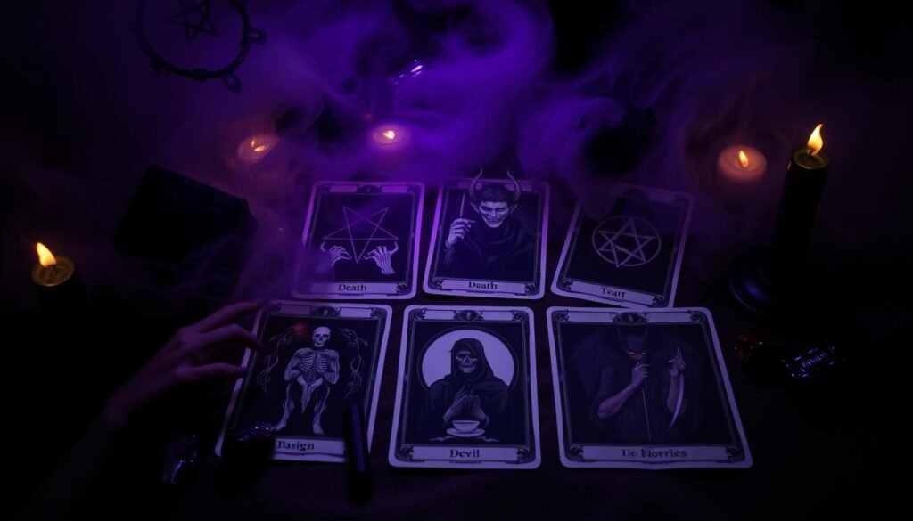 la magia negra en el mundo del tarot