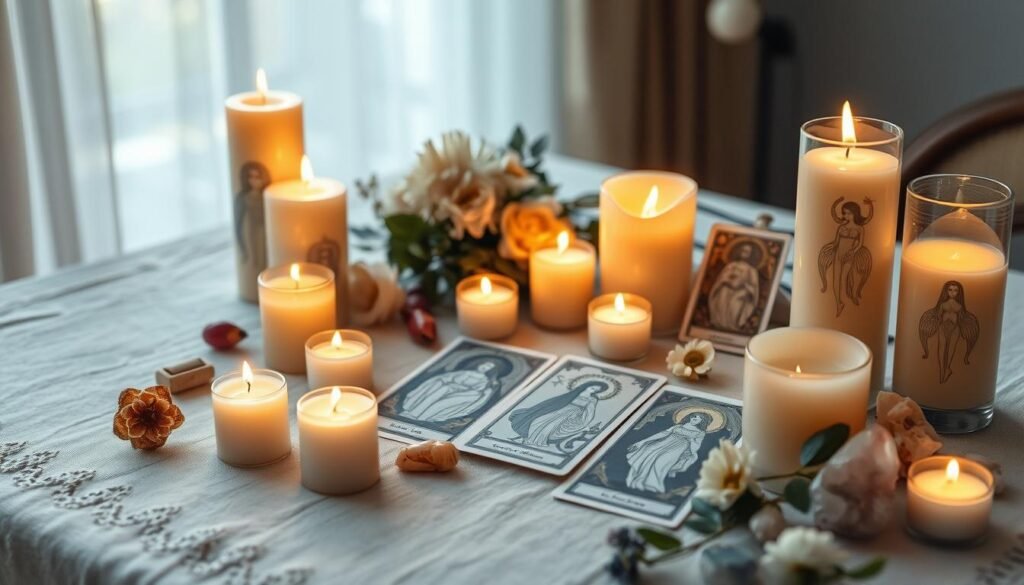 simbolismo de las velas en el tarot