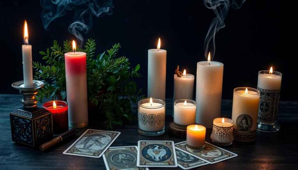 velas en el tarot