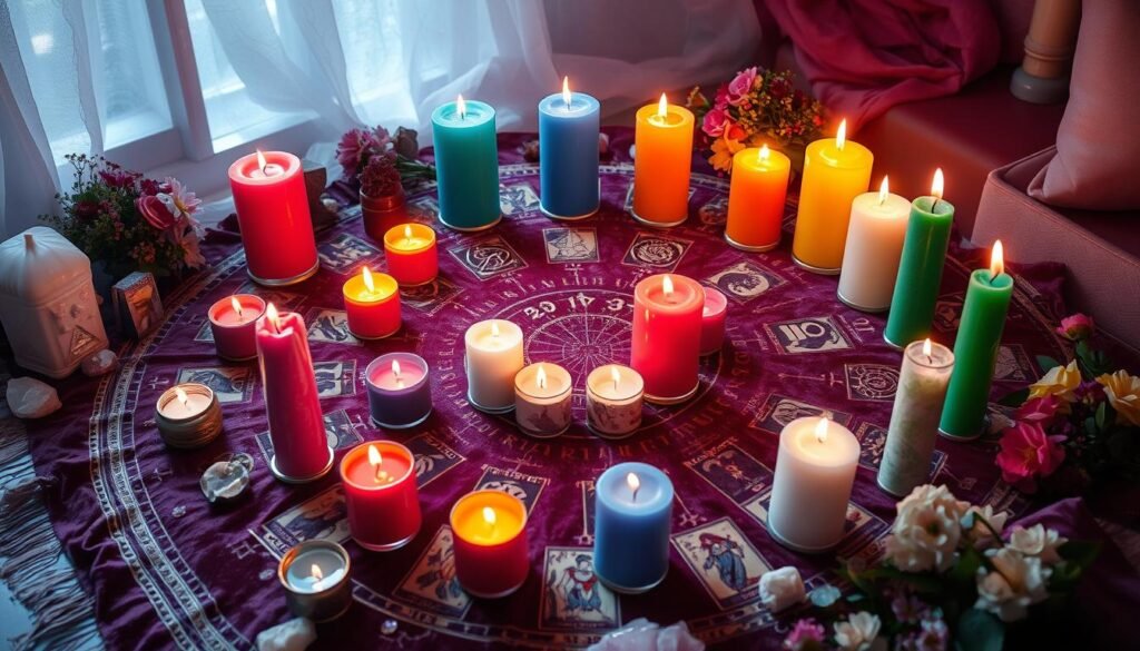 velas en el tarot